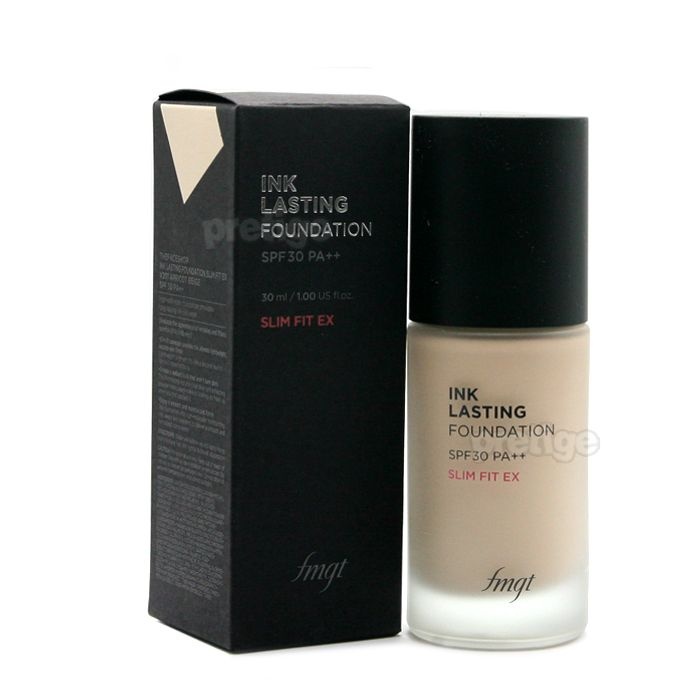 더페이스샵 잉크래스팅 파운데이션 슬림핏 EX 30ml