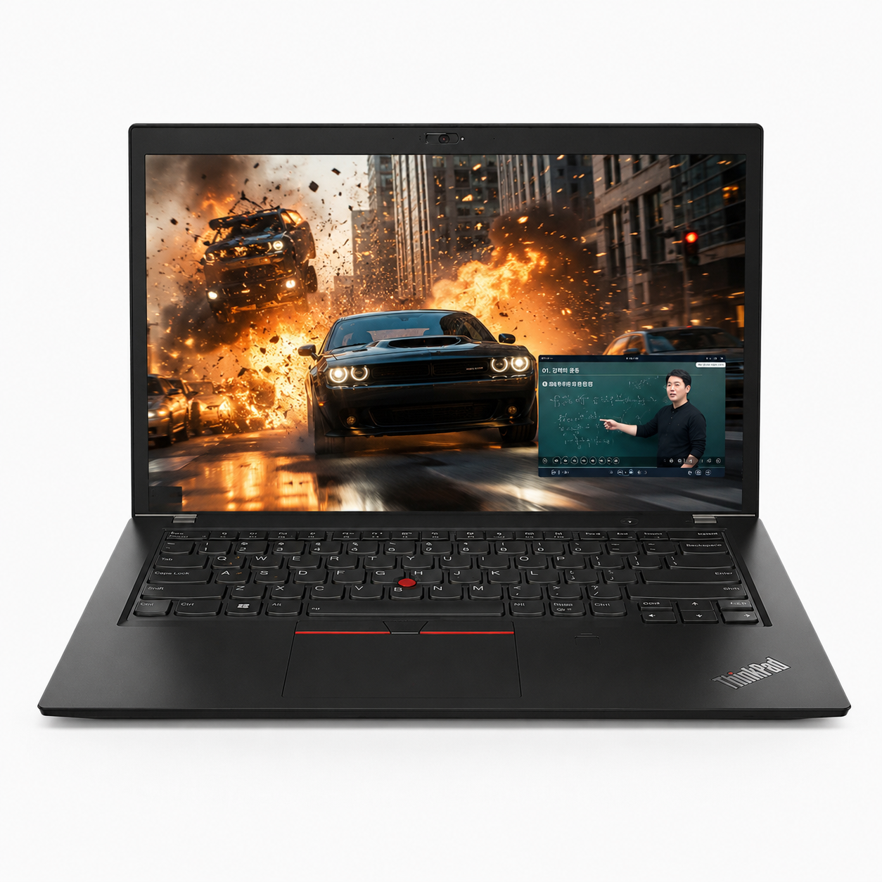 Lenovo [중고] 레노버 씽크패드 T480s 가성비 사무용 노트북 i5-8250U 8G SSD 256GB 윈도우11 14인치
