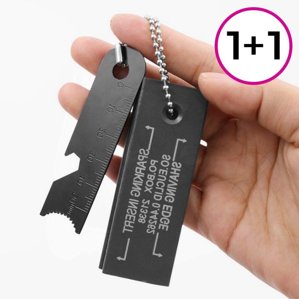 캠핑 파이어스틸 마그네슘 부싯돌 화로대 불붙이기 야생 서바이벌 생존1+1