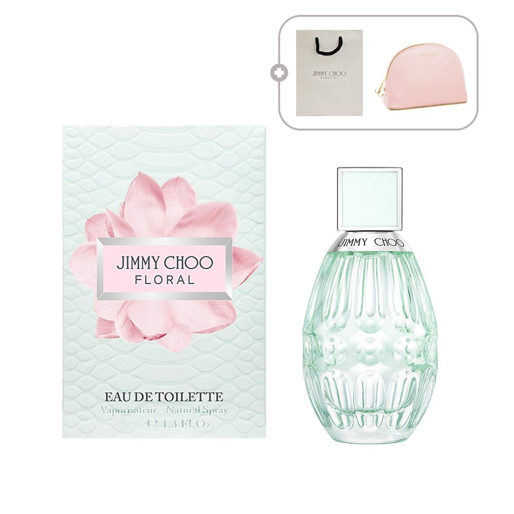 [쇼핑백] 지미추 플로럴 EDT 60ml+파우치