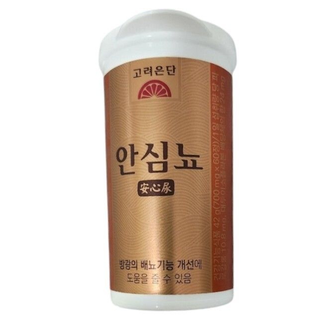 고려은단 안심뇨 700mg 60정 1개