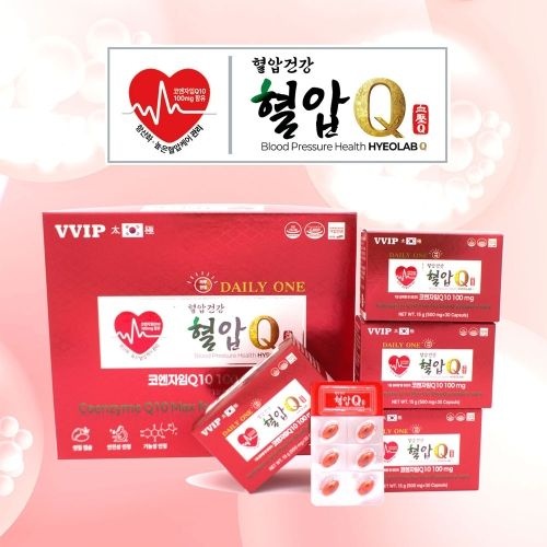 특가찬스 혈압건강 혈압Q (코큐텐 코엔자임Q10 + 송침유 솔잎증류농축액) 120캡슐 + 쇼핑백포함