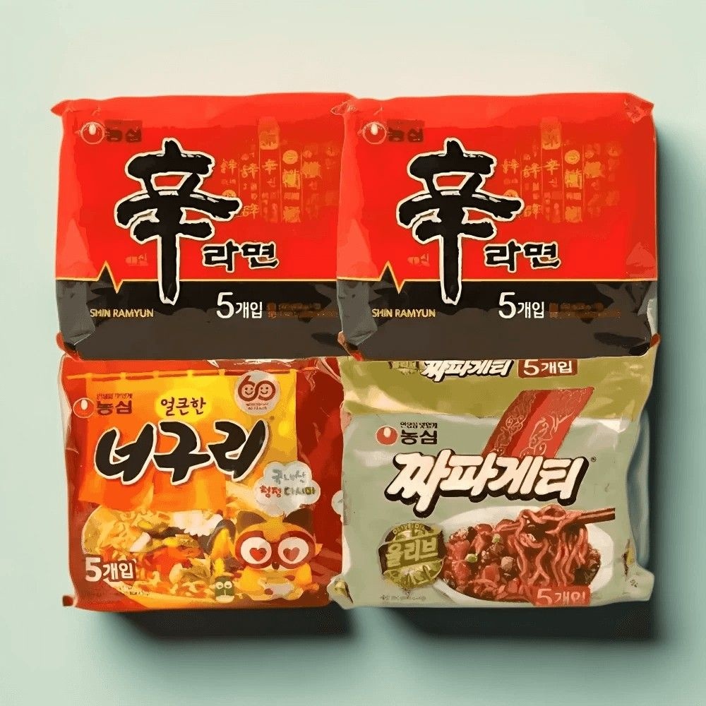 농심라면 3종세트 신라면 10입 너구리5입 짜파게티5입 총20개 (20개)