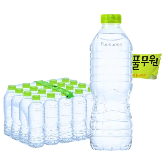 [풀무원] 풀무원샘물 무라벨 500ml20개