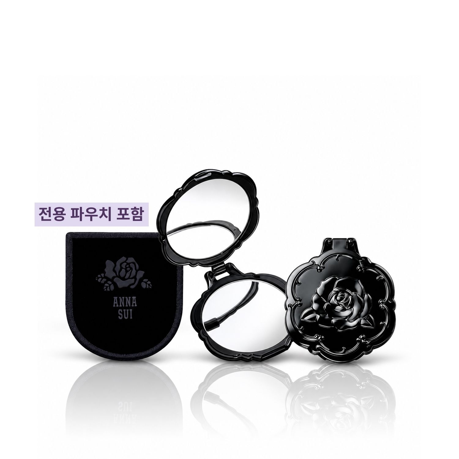 안나수이 뷰티 미러 로즈(장미거울) (+전용 파우치 포함)