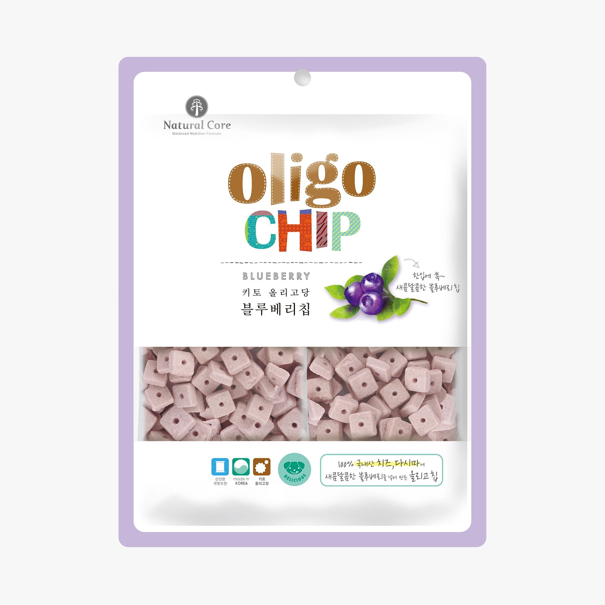 [오늘출발] 네츄럴코어 올리고칩 블루베리45g