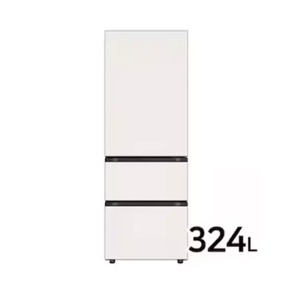LG전자 LG 디오스 오브제컬렉션 김치톡톡 Fit & Max 3도어(171) 324L 미스트 베이지(Z334GBB171)