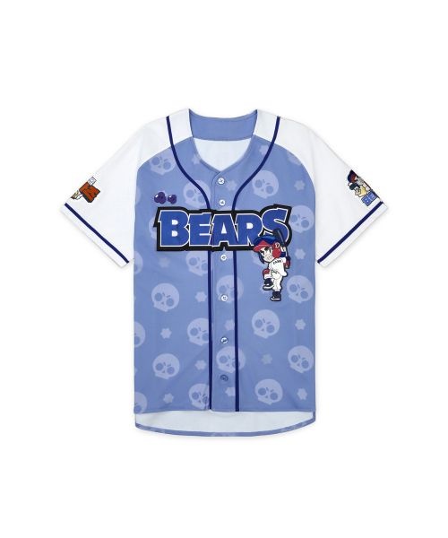 두산베어스 DOOSANBEARS [두산베어스] 브롤스타즈 콜라보 레플리카 키즈 유니폼(팽)