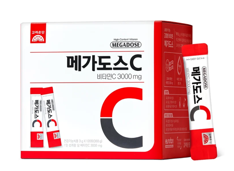 [온누리상품] 고려은단메가도스C 3000mg 120포