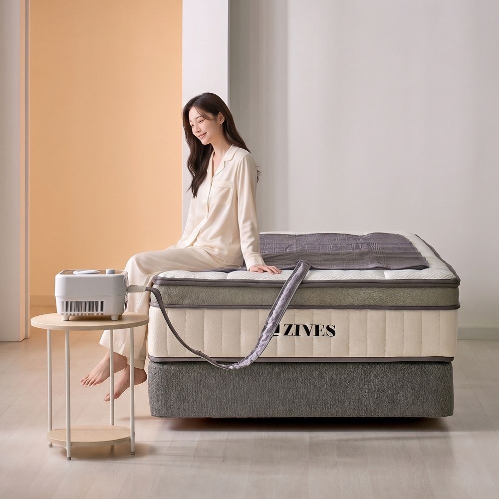 지베스 (현대Hmall) 온앤쿨 사계절 초슬림 냉온수매트 싱글 EZC-8000S