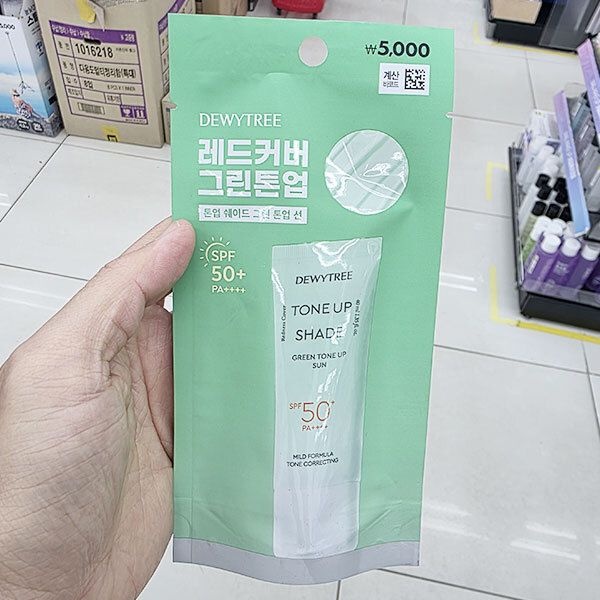 듀이트리 톤업 쉐이드 그린 톤업 선 40ml 1064101