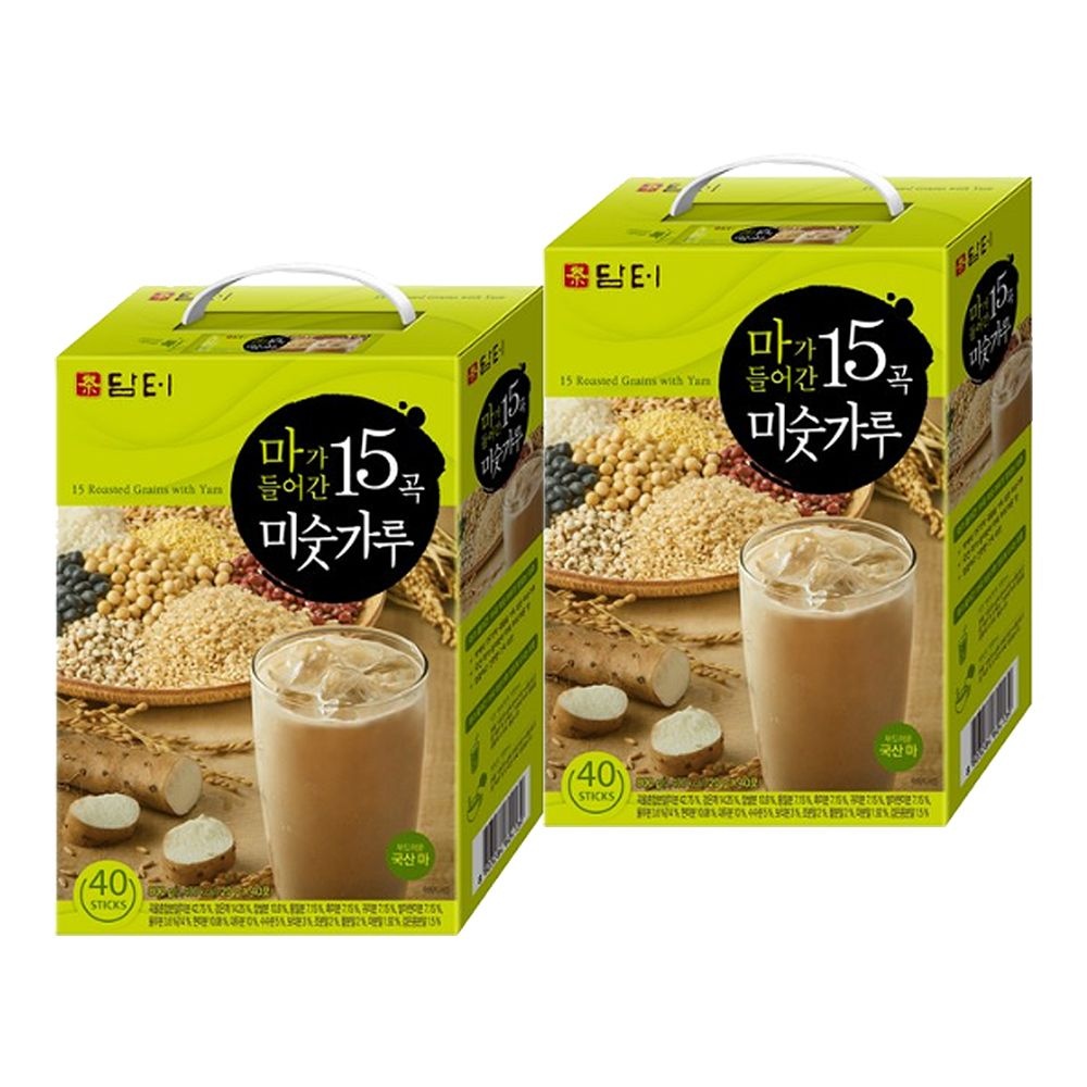 담터 마가 들어간 15곡 미숫가루 40T+40T (총 80T)