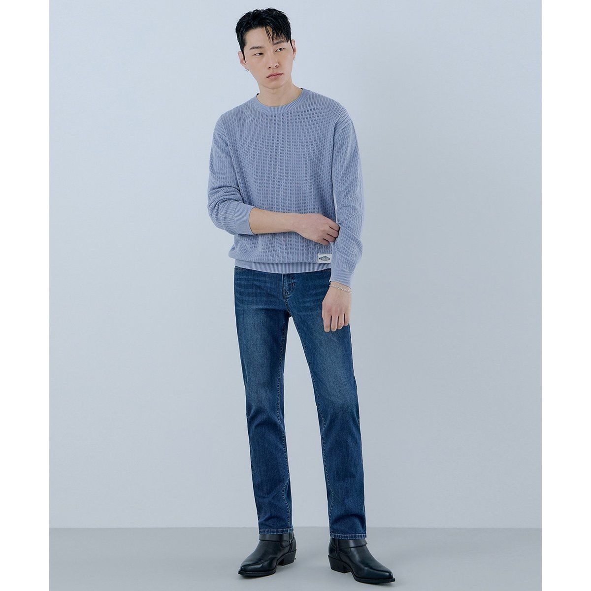 ❲매장출고❳ 게스 일자 테이퍼드 데님 데일리 운동바지 CORE 남성 쿨터치 D톤 슬림 스트레이트 MQ2D9030 2D 61391 편한