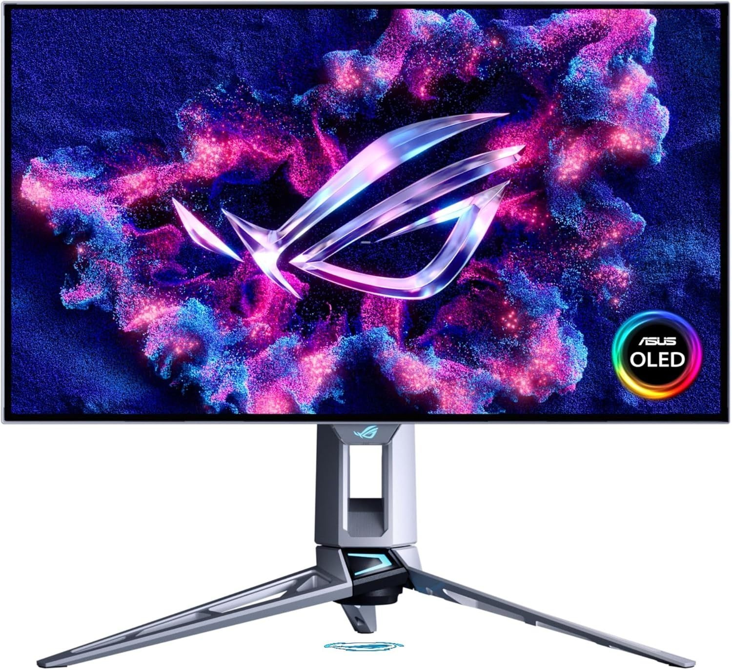 ASUS ROG Swift 27인치 OLED 게이밍 모니터(PG27AQWP-W) - 트루블랙 유광 탠덤 OLED, 듀얼 모드(QHD@540Hz, HD@720Hz), 0.02ms, G-SYNC