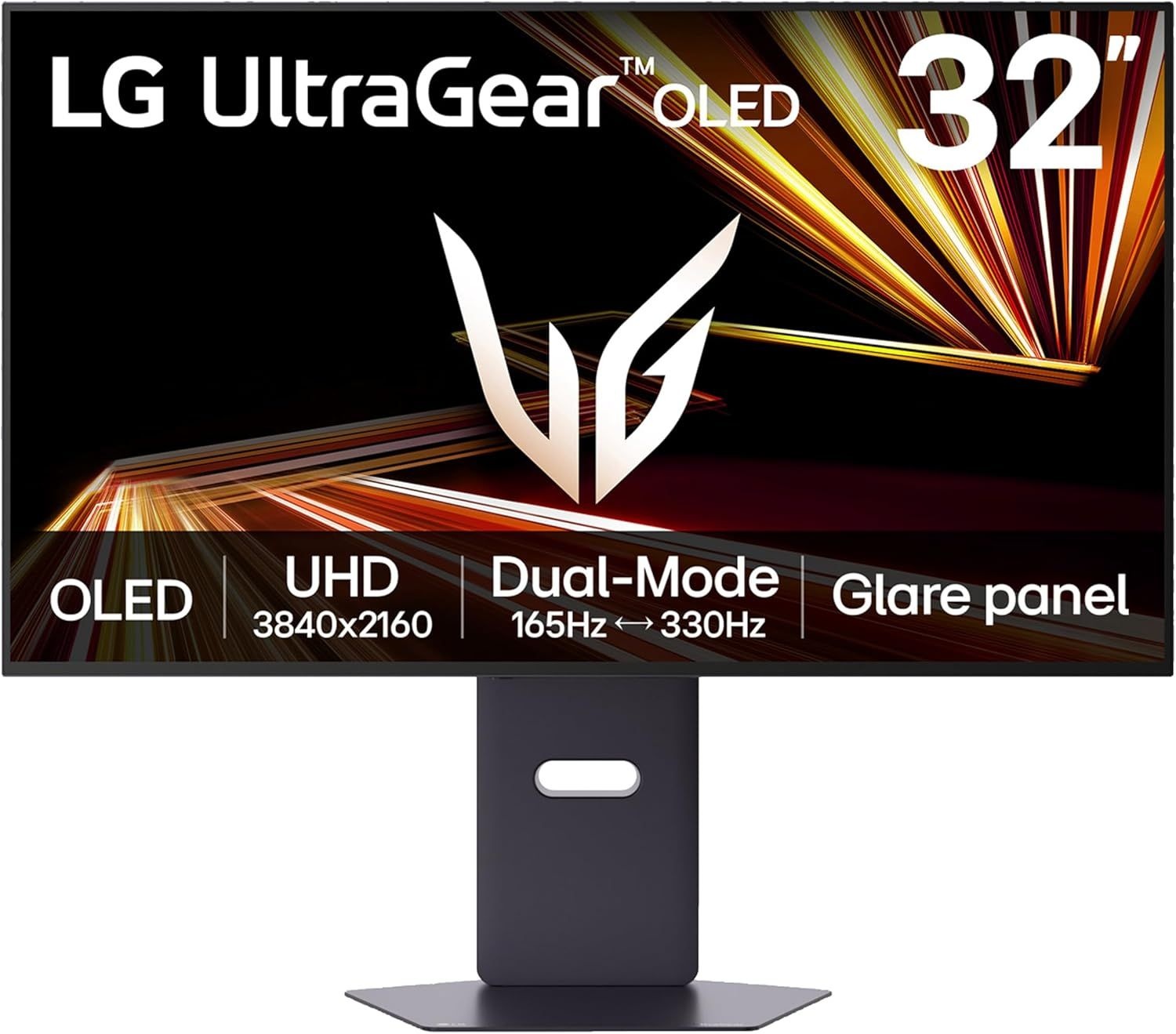 LG 32GX850A-B 32인치 울트라기어 4K UHD(3840 x 2160) 유광 OLED 게이밍 모니터, 듀얼 모드 165Hz/330Hz, 0.03ms, G-SYNC, 프리싱크