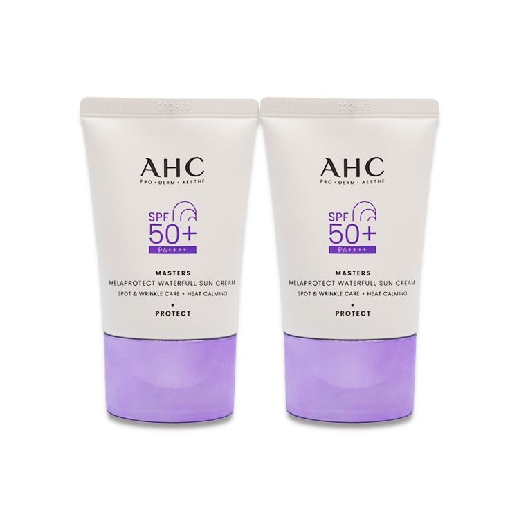 AHC 마스터즈 멜라프로텍트 워터풀 선 크림 40ml 2개