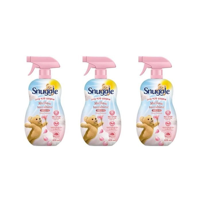 [스너글] 멜로우선샤인 470ml x 3개 섬유탈취제
