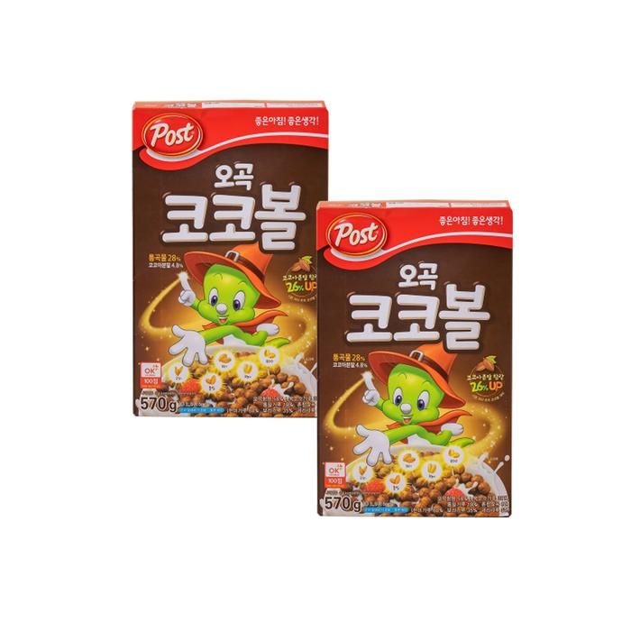 [포스트] 오곡 코코볼 570g x 2개