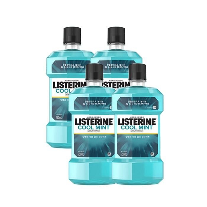 [존슨즈] [리스테린] 쿨민트 750ml x 4개