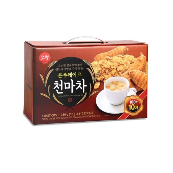 [고향식품] 고향 콘푸레이크 천마차 110T x 1박스