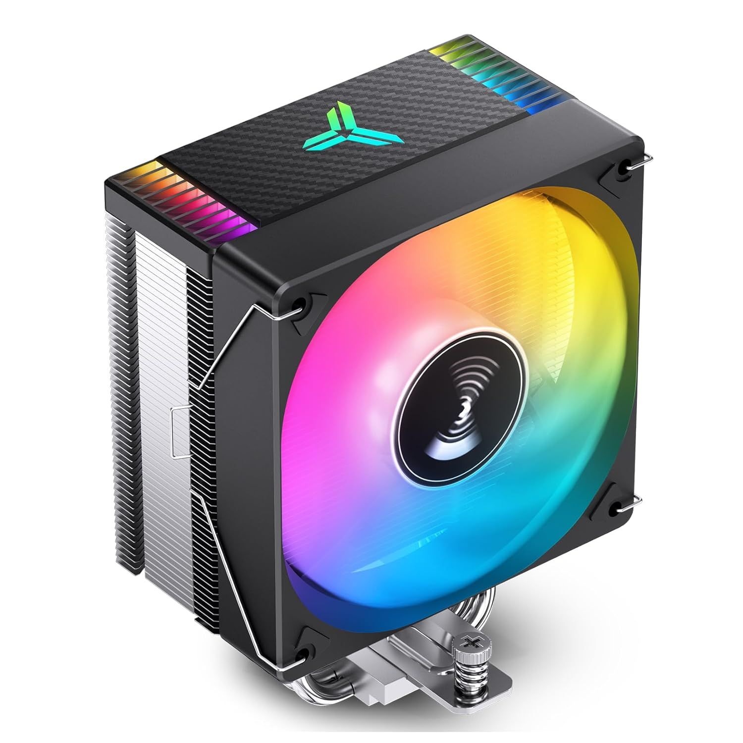 JONSBO CR1000 EVO ARGB CPU 쿨러, 무음 시리즈 팬 에어 쿨러 H154mm, AM4/AM5/Intel LGA1851/1700용 구리 히트 파이프 인서트 핀