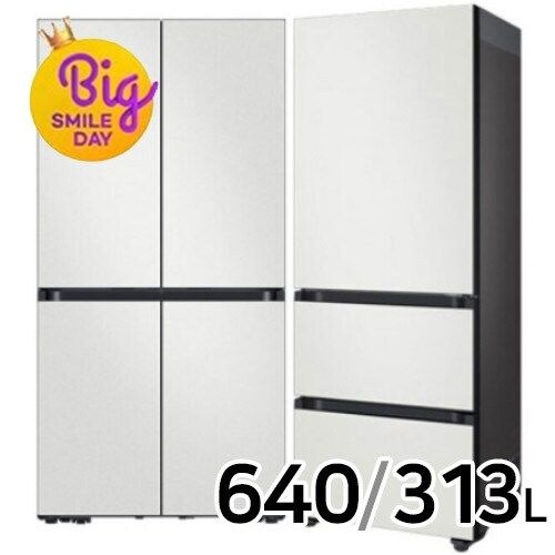 삼성전자 비스포크 키친핏 Max RM70F63R2A + 키친핏 코타 RQ33DB74D2AP