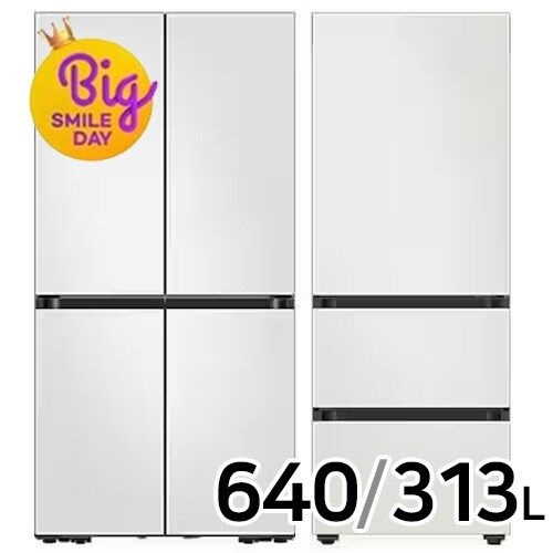 삼성전자 비스포크 키친핏 Max RM70F63R2A + 키친핏 코타 RQ33DB74C1AP