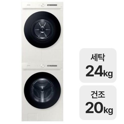 삼성전자 비스포크 AI WF24CB8850BE + DV20CB8890BE