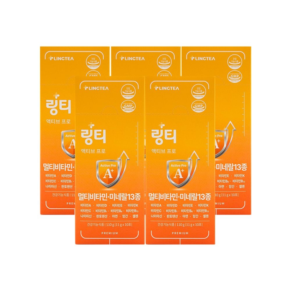 링티 액티브 프로 11g x 10포 x 5박스