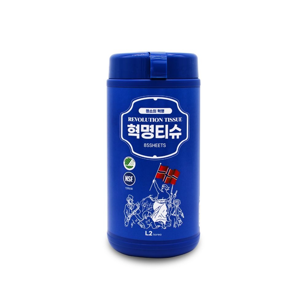 데일리아이디어 레볼루션 혁명티슈 85매 X 1통 I