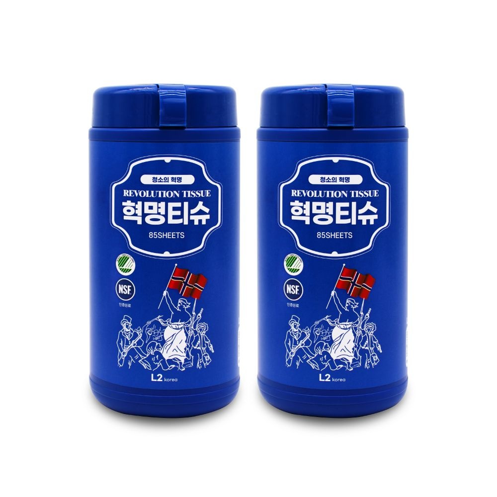 데일리아이디어 레볼루션 혁명티슈 85매 X 2통 I