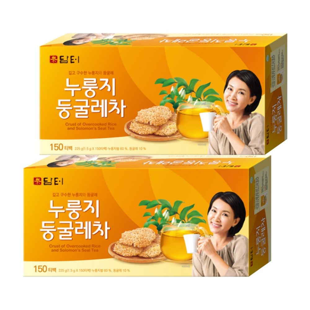 [오늘출발] 담터 누룽지 둥굴레차 150T+150T (총 300T)