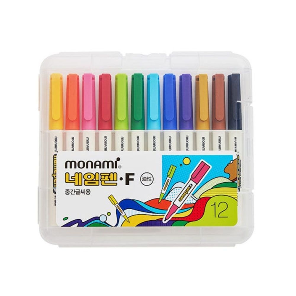 모나미 네임펜 12색SET