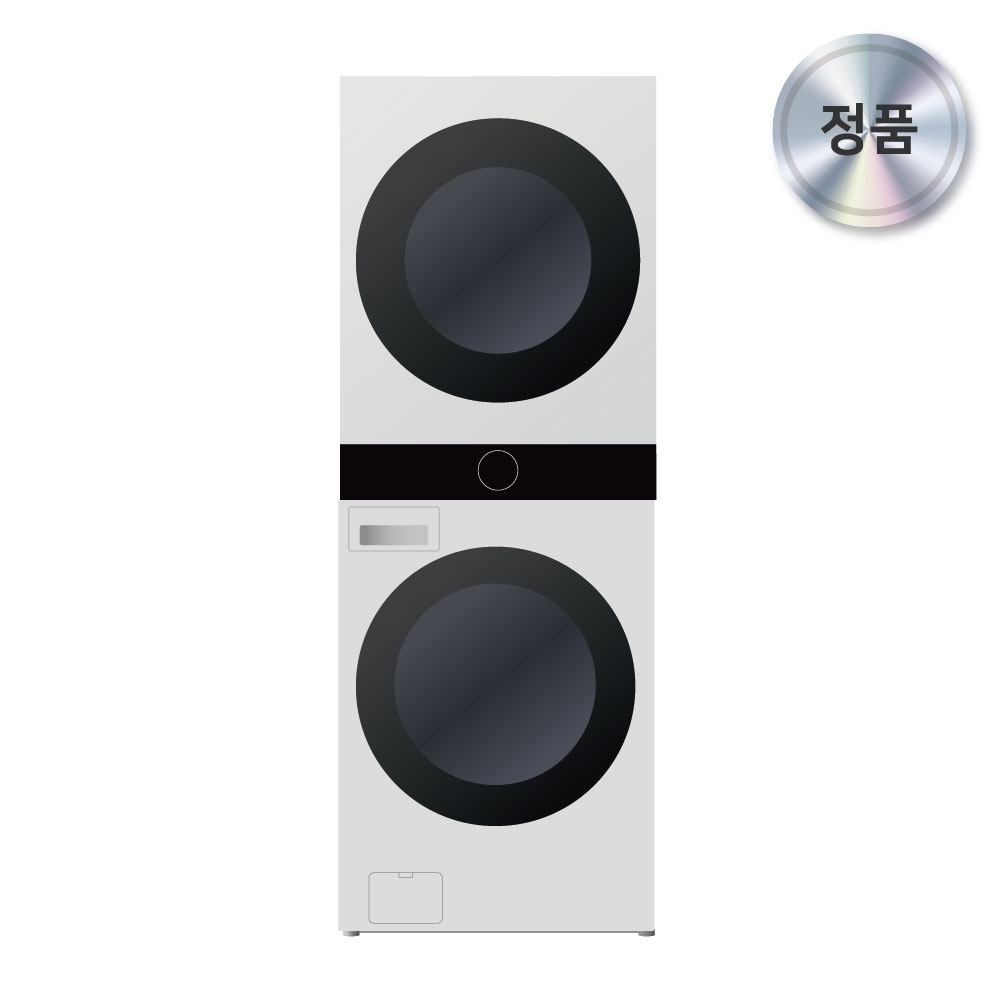 LG전자 (현대Hmall) LG 트롬 오브제컬렉션 W2421WAMR 워시타워 세탁기건조기세트 24/21kg-킴스