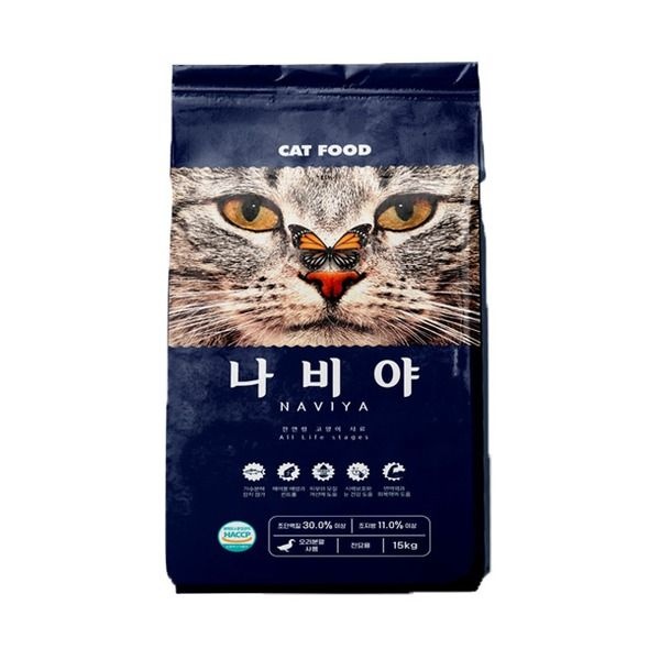 프로베스트 팜스코 나비야 15kg 길고양이사료 길냥이 고양이사료 대용량 고양이밥