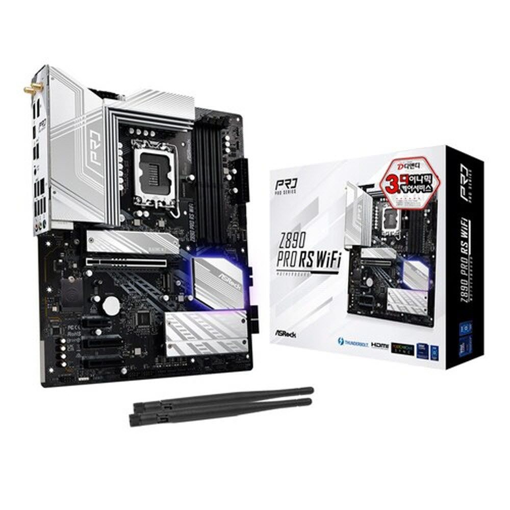 애즈락 ASRock Z890 Pro RS WiFi 디앤디컴 인텔 메인보드