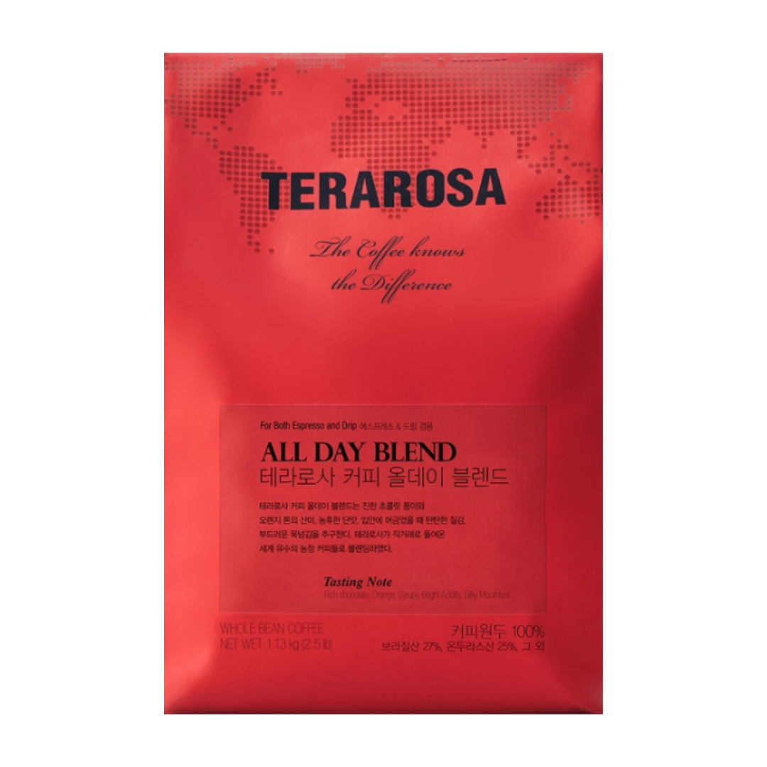 테라로사 원두커피 1.13kg ALLDAYBLEND 홀빈
