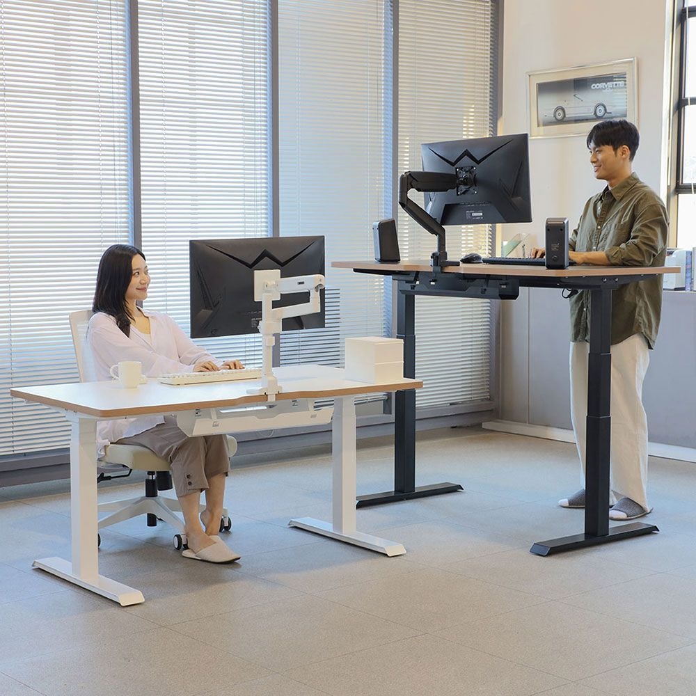 카멜마운트 핏쳐 프리미엄 보쉬모터 전동식 모션데스크 B1
