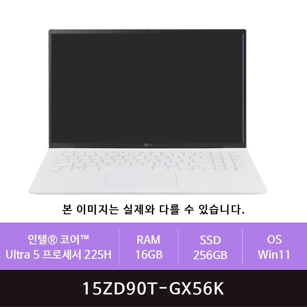 LG전자 그램 프로15 15ZD90T-GX56K Win11개봉설치(zoaa)