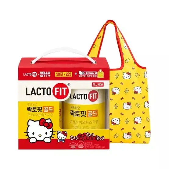 락토핏x헬로키티 더블 기획세트50포x2입