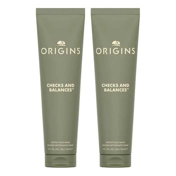 오리진스 첵스 앤 밸런스 훼이스 워시 150ml x2