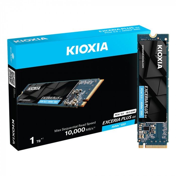 키오시아 [키오시아] KIOXIA EXCERIA PLUS G4 M.2 NVMe SSD (1TB)