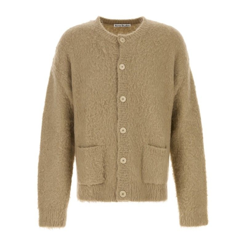 ACNE STUDIOS 아크네 스튜디오 아크네스튜디오 퍼지 모헤어 버튼 프런트 가디건 B60288 CQL