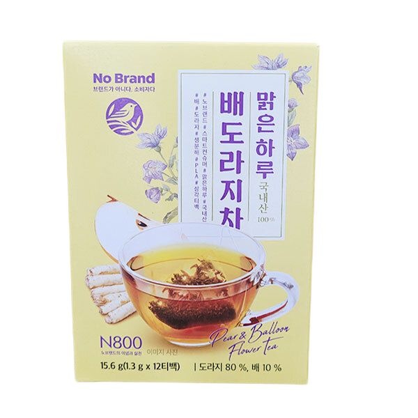 맑은하루 배도라지차 1.3g x 12개