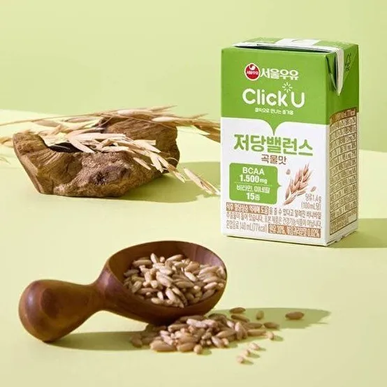 [하프클럽]서울우유 클릭유 저당밸런스 곡물맛 140mlx12개