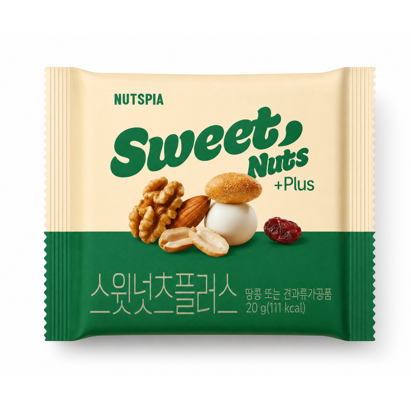 스윗넛츠 플러스 100봉 낱봉 견과류 하루견과