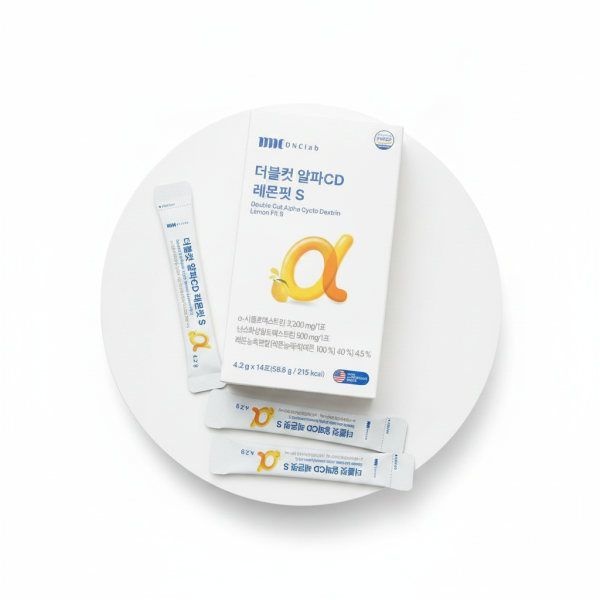 디앤씨랩 [무료 배송] 디앤씨랩 더블컷 알파CD 레몬핏 S 알파시클로덱스트린 분말 효능