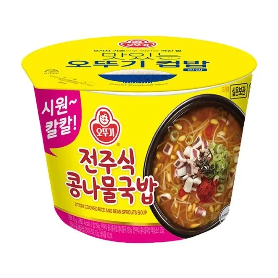 오뚜기 컵밥 전주식 콩나물국밥 12개