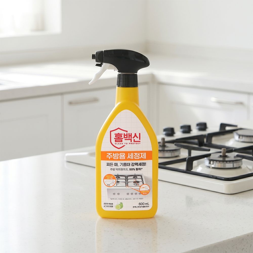 랩신 홈백신 세정제 주방용 600ml X2개 주방청소 세제 곰팡이 제거