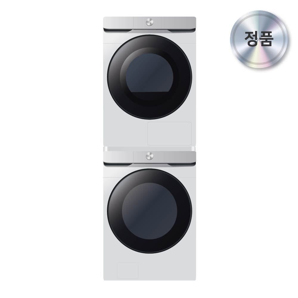 삼성전자 (현대Hmall) 삼성전자 AI 세탁기건조기세트 25kg/21kg WF25DG8650BW+DV21DG8600BW-킴스